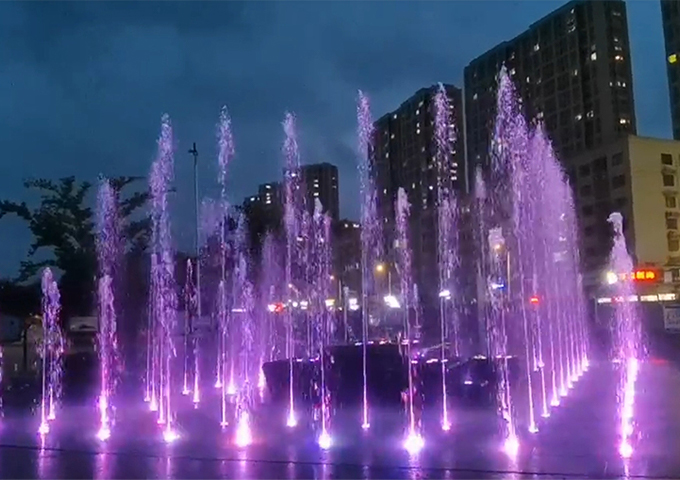 丹凤县 广场音乐喷泉改造项目
