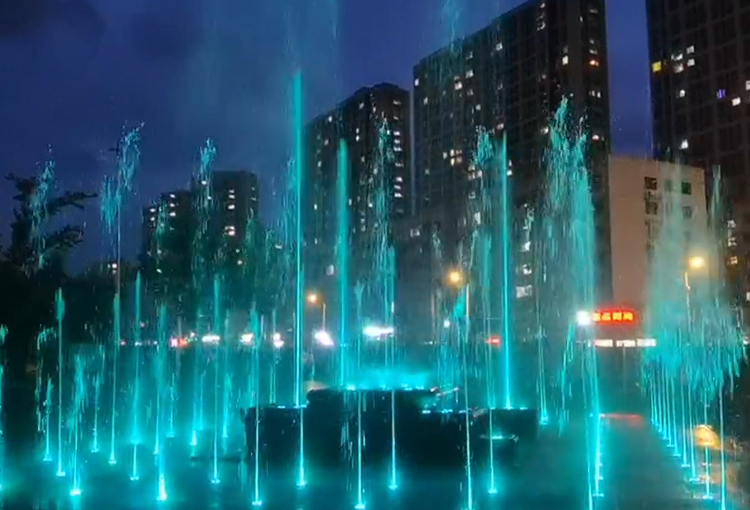 丹凤县 广场音乐喷泉改造项目